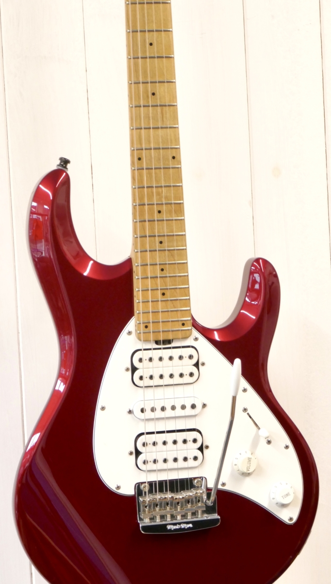 #5841 - Musicman Silhouette HSH - candy apple red - used/2000 - Guitars4You